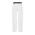 thumbnail image 4 of LilyLLL Womens High Waist Combat Cargo Trousers Casual Pull On Jogger Trousers, 4 of 4