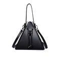 thumbnail image 2 of Triangle Crossbody Bag Personalized Shoulder Handbag with Drawstring Closure Convertible Carry Style Everyday Purse for Commuting Shopping Dating Travel Outdoor Use Home Outdoor Daily Carry, 2 of 7