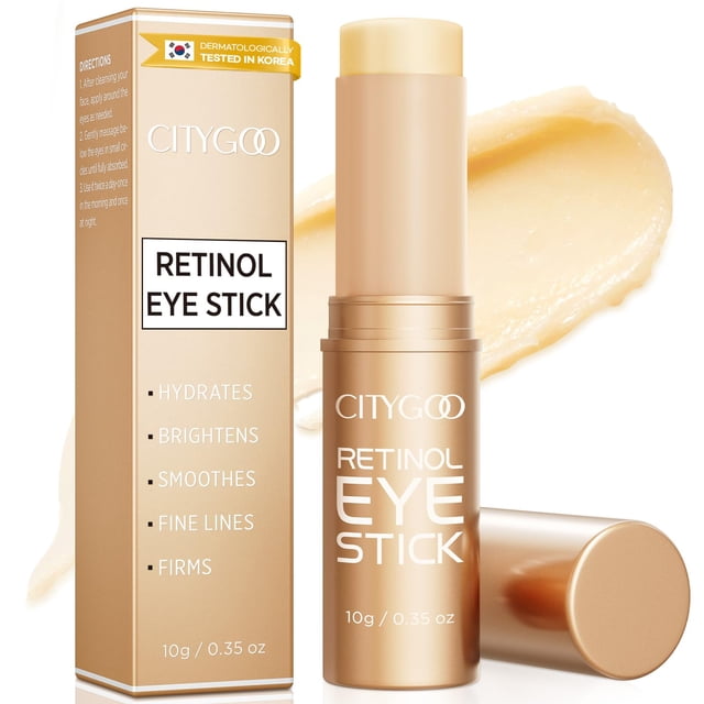 Barra de ojos CITYGOO Retinol para hidratar ojeras e hinchazón