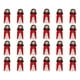 thumbnail image 2 of 24 piezas de figuras religiosas | Muñecas Savior de PVC Clásicas | Recuerdos y decoraciones de la fiesta de Pascua | Multicolor | 3x3.5x1.5 cm Tamaño Cada Uno | Duradero y seguro | Ideal para, 2 of 6