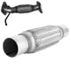 thumbnail image 1 of Tubo 51 X 300 mm Soldadura en tubo de escape de acero inoxidable Tubo de salida de aire trenzado Universal ANGGREK Otros, 1 of 8