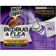 Hot Shot Bedbug & Flea Fogger 3 ea (Pack of 2)