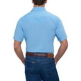 thumbnail image 2 of Ely Cattleman Men's Short Sleeve Solid Western Shirt, 2 of 2