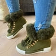 thumbnail image 4 of Gyexs Snow Boots for Men, Winter Shoes Women Size 9, Static Dissipative, Zip, Riding, Almond Toe, Women's Fashion, Green, Size 8, 4 of 4