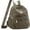BJ9950 -khaki, variant on Ladies Multi-Color Backpack with round Logo Design Fashionable Women's Shoulder Bag in Various Colors