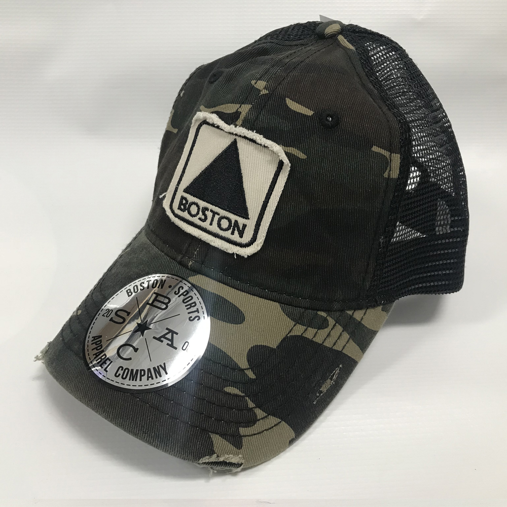 Boston Sports Apparel Trucker Hat Boston Citgo Camo