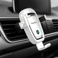 thumbnail image 2 of 15W Auto Cargador Inalámbrico de Coche Rápido Auto Abrazadera Teléfono Soporte de Carga Compatible con Android y IOS Adaptador Inalámbrico de Coche, 2 of 4