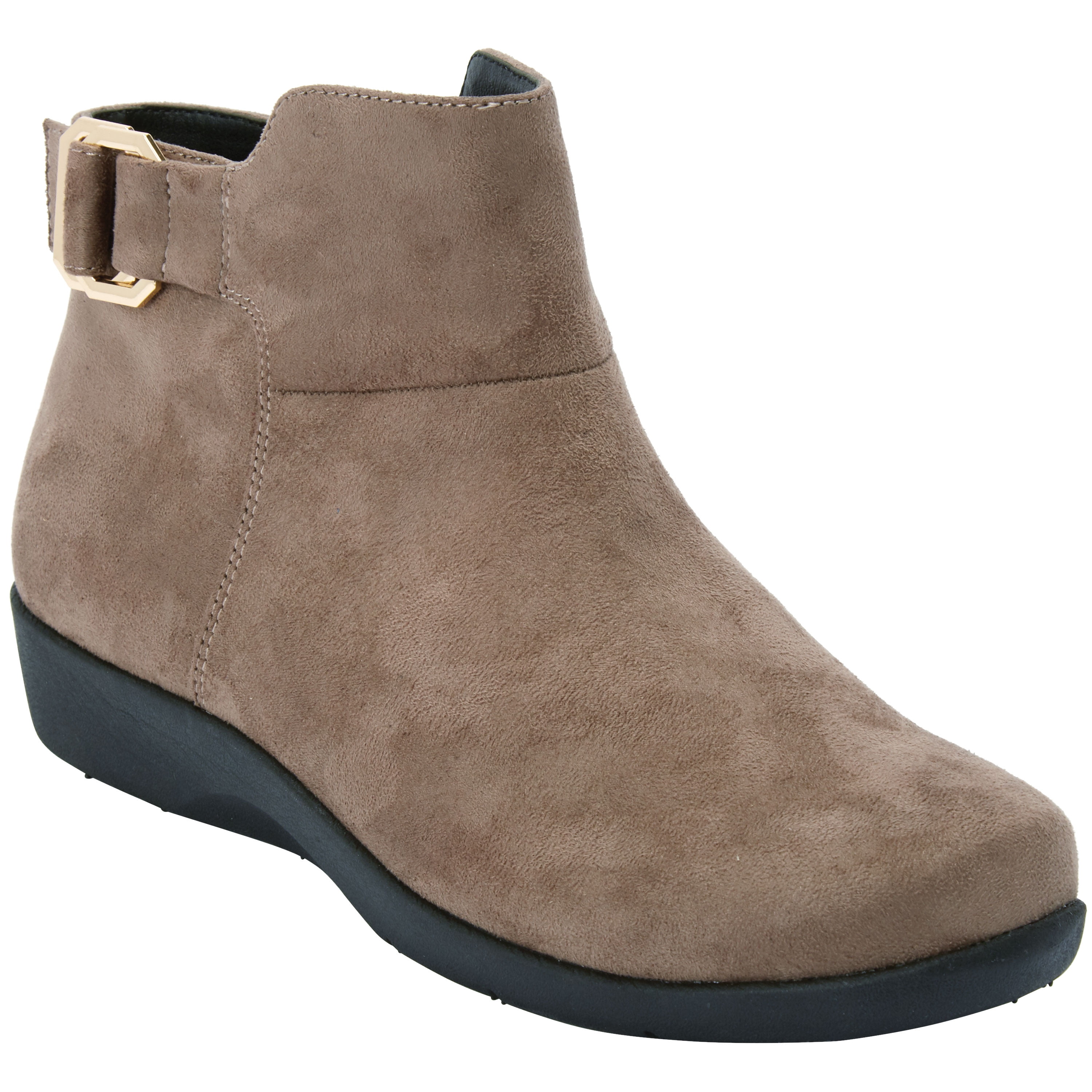 Comfortview - Comfortview Women's Wide Width The Cassie Bootie Ankle Boot - Walmart.com