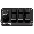 thumbnail image 4 of Clavier Programmable à Raccourci, Mini Clavier Portable Résistant à l'Abrasion et à la Poussière pour Bureau pour Laboratoire Noir Blanc, Noir Mat + Noir Lustré, 4 of 8