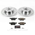 thumbnail image 3 of PowerStop Rear Z23 Evolution Sport Carbon-Fiber Ceramic Brake Pad and Drilled & Slotted Rotor Kit Fits: FORD Select Models K8533, 3 of 10