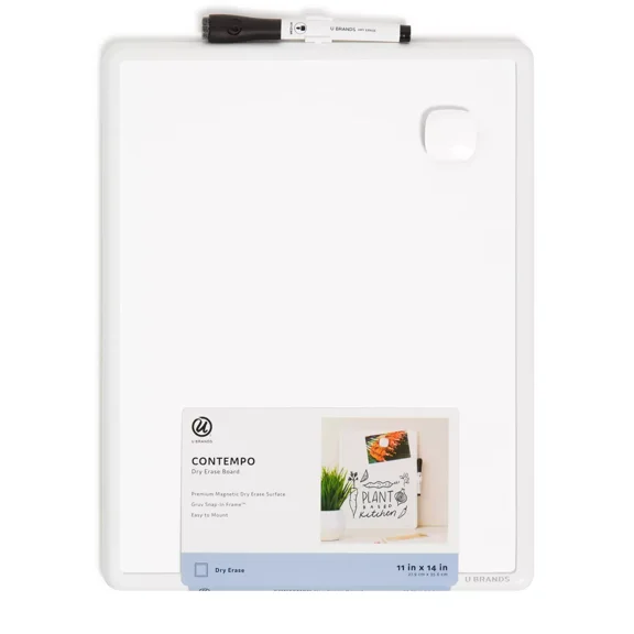 11"x14" Contempo Magnetic Dry Erase Board