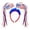 D, variant on 4th of July Patriotic Headband, Independent Day Red White and Blue Headband Decoration, 250th Anniversary Patriotic Accessories, Gifts for Women