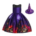 thumbnail image 2 of Disfraz de niña Salvador vestido gótico para Halloween cosplay Altura 120cm, 2 of 10