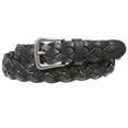 thumbnail image 2 of Women's 1 1/8" Braided Woven Skinny Narrow Leather Belt, 2 of 4