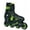 Black/Lime, variant on Roces Kid's Orlando Fitness Inline Skates Rollerblade Color Choices 400687