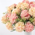 thumbnail image 3 of Imitation Hydrangea creative bouquet decorates the dining table and coffee table. Flower decoration Hydrangea bouquet, 3 of 19