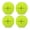 Green, variant on 4 Pcs Precut Walker Tennis Balls for Walkers & Furniture Legs