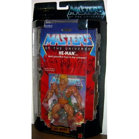Mattel Masters of the Universe He-man Commemorative Series Limited Edition 1 of 15,000 Action