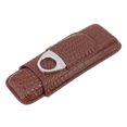thumbnail image 1 of Estuche para puros, estuche de viaje para puros con caja de cuero para puros Estuche para puros Logre más, 1 of 12