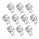 thumbnail image 1 of Uxcell 10 piezas de abrazaderas de manguera tipo banda de resorte de 16 mm, clip de resorte para manguera de combustible, abrazadera de manguera de silicona, clip de tubo de baja presión, 1 of 7