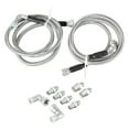 thumbnail image 1 of 70 Inch SS Braided Transmission Cooler Hose Line for Ford Transmission 12Fitting, 1 of 4