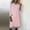 Pink, variant on Ygbgbb Women's Color Block Midi Dress Loose Fit Shirt Dress Casual Long Sleeve Lapel Tunic Tops Loungewear Dresses Red XXL