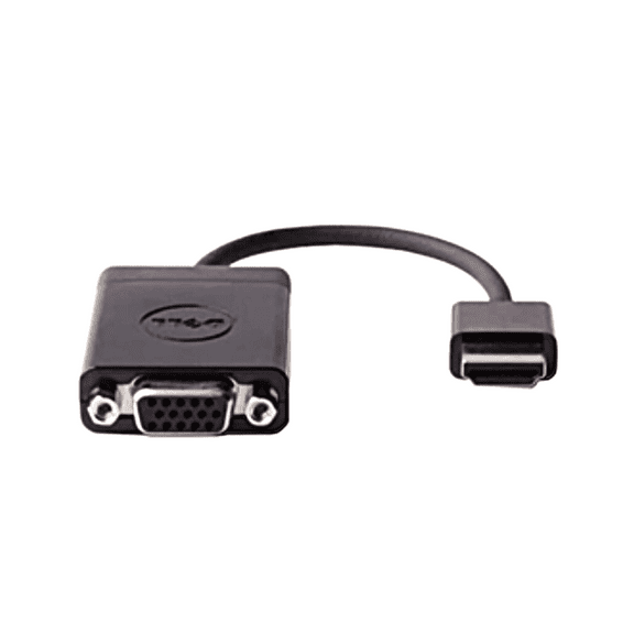 Dell HDMI to VGA Adapter, A/V Cable, Black- PN: DAUBNBC084