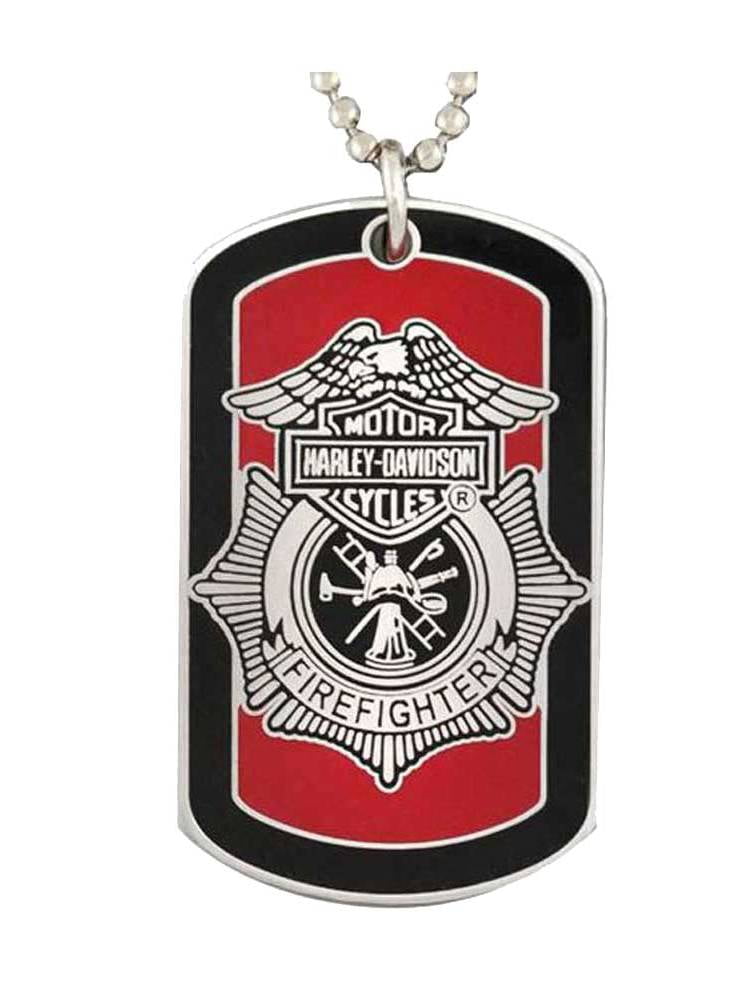 harley davidson dog tags necklace