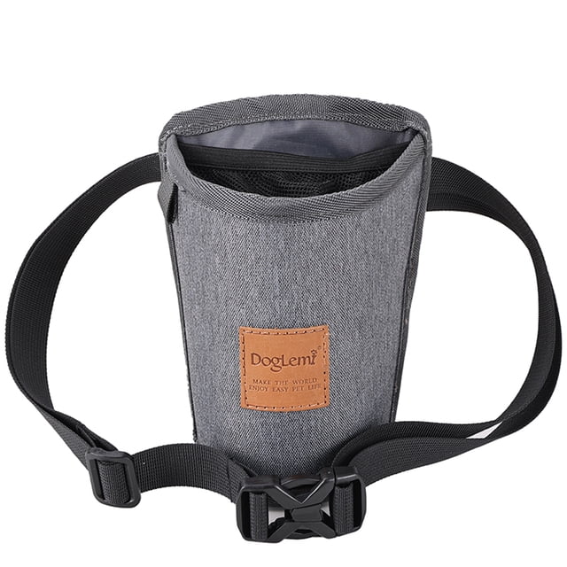 Labymos Sac à Friandises pour Chien, Pochette d'Entraînement Portable pour l'Extérieur, Sac de Taille, Sac de Rangement pour Collations pour Animaux - Friandises