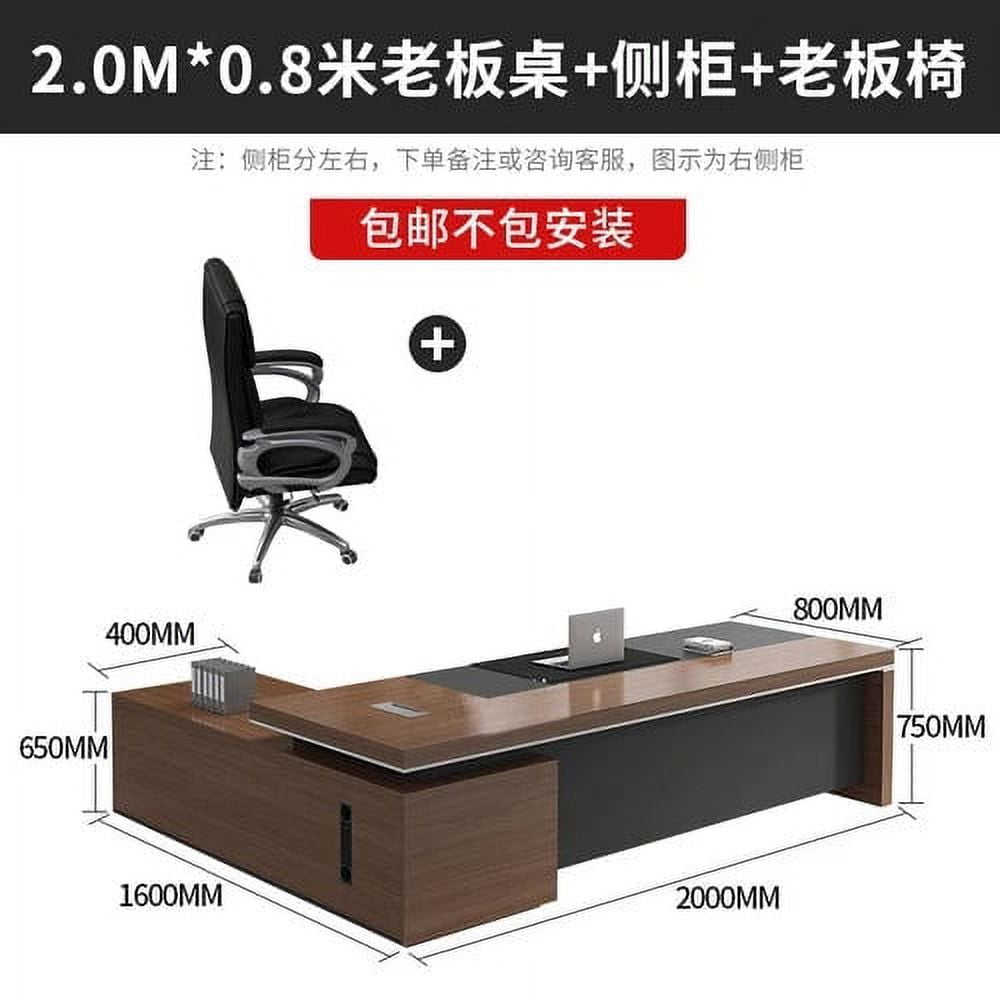 Modern Conference Shelf Office Desks Wooden Foldable Mainstays Desktop