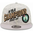 thumbnail image 2 of New Era Boston Celtics 2024 NBA Champions 9FIFTY Locker Room Snapback Hat, 2 of 7