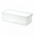 thumbnail image 2 of LAMIRO Picture Storage Box Container Embellishment Keeper Office Supplies Photo Box Clear Cases Keeper for Photos Scrapbook Postcard 660ml, 2 of 7