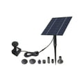 thumbnail image 1 of Solar Water Pump Water Fountain Solar Pond Pump for Pool Bird Bath Landscape With Bracket, 1 of 8
