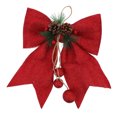 thumbnail image 4 of Raindrops Hanging Ornament Glitter Xmas Bowknot Red Foam 1Pcs, 4 of 8