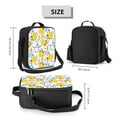 thumbnail image 2 of Honeii Ducks and Anchors Print Insulated Lunch Bag, Reusable Lunch Box for Adult, Leakproof Cooler Bag for Work Office Travel Picnic, 2 of 7