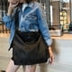 thumbnail image 4 of Bolsa de viaje plegable de gran capacidad, bolsa de lona portátil, bolsa con separación de ropa seca y húmeda, ideal para deportes nocturnos y fitness los fines de semana., 4 of 6