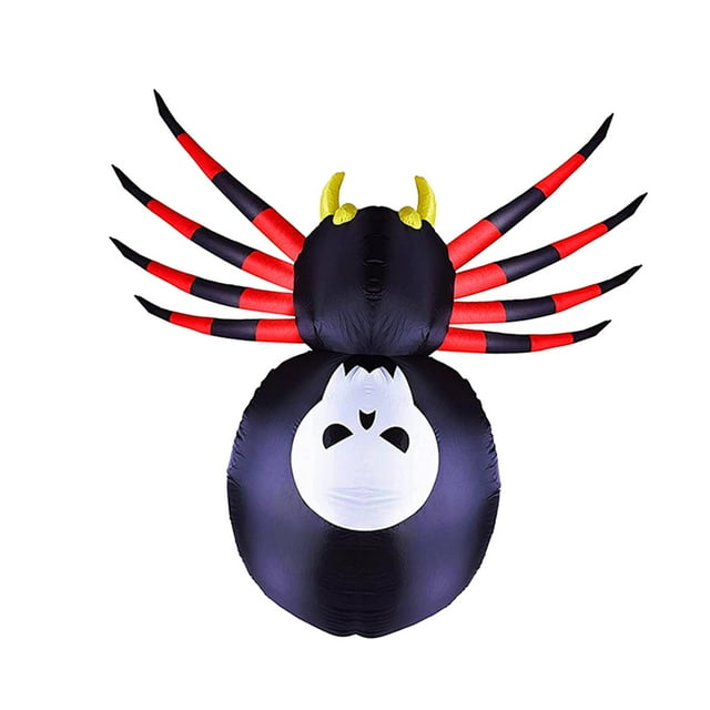 Inflable iluminado de Halloween, decoración al aire libre, decorativo para decoración de patio de árboles al aire libre Soledad Inflable de Halloween
