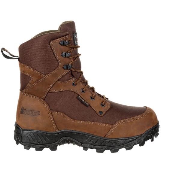 Rocky Ridgetop 600G Insulated Waterproof Outdoor Boot, Brown, Size 10(M)