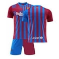 thumbnail image 1 of 21/22 Barcelona Home Jerseys Children's Football Uniform Training Suit Set, 1 of 1