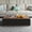 Walnut & Black, variant on POVISON Modern Rectangular Coffee Table, Wood Coffee Table with Storage, 4 Solid Wood Drawers, Fully-Assembled, 51.18", Walnut