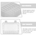 thumbnail image 3 of MasteelfCA 1 Ensemble Petits Organisateurs de Perles Étuis de Rangement Transparents Contenants de Rangement pour Perles Boîtes Transparentes, 3 of 7