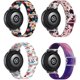 thumbnail image 1 of wonima11 Compatible for Garmin Forerunner 165/ Forerunner 165 Music Band 20mm, 4Pack Soft Stretchy Nylon Watch Bands for Garmin Forerunner 165 Strap Replacement for Women Men, 5.1''-7.5'', 1 of 1