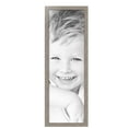 thumbnail image 2 of ArtToFrames 12" x 37" Silver Picture Frame, 12x37 inch Silver MDF Poster Frame (WOM-4642),  Pack, 2 of 8