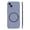 Gray purple, variant on Ultra Thin Hard PC Magnetic Frameless Phone Case for iPhone 17 16 15 14 Pro Max, Matte Color Solid Cover, 0.3mm Ultra Thin Lightweight Case