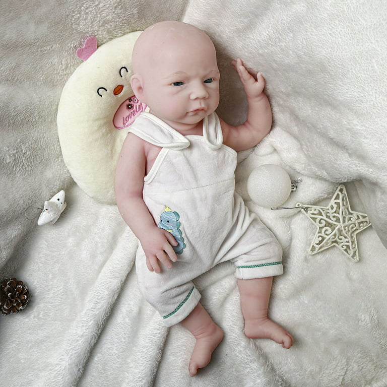 18 Paxton Reborn Baby Doll, Realistic and Lifelike Silicone Doll