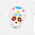 thumbnail image 4 of Inktastic Sugar Skull Blue Boys or Girls Toddler T-Shirt, 4 of 5