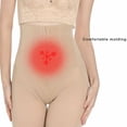thumbnail image 7 of Tnobhg High Waist Shaping Pants Sexy See-Through Mesh Zippered Easy Wear Hip Tummy Waist Slimming Shapewear, 7 of 7
