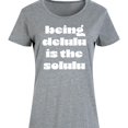 thumbnail image 3 of Instant Message - Delulu Is The Solulu - Women's Any Way Dress, 3 of 7