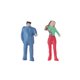 thumbnail image 3 of Modelo de s de persona diseño de escala 1.2cm-1.7cm pintado para la del jardín Baoblaze Figura de personas pintadas, 3 of 8