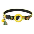 thumbnail image 2 of Yirtree Cat Collar, Air tag Cat Collar with Bell and Safety Buckle, Reflective Collar with Waterproof Airtag Holder Compatible with Apple Airtag for Cat Dog Kitten Puppy, 2 of 8